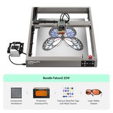 Falcon2 22W Master Incisore e Taglierina Laser Pacchetto Completo per Incisione